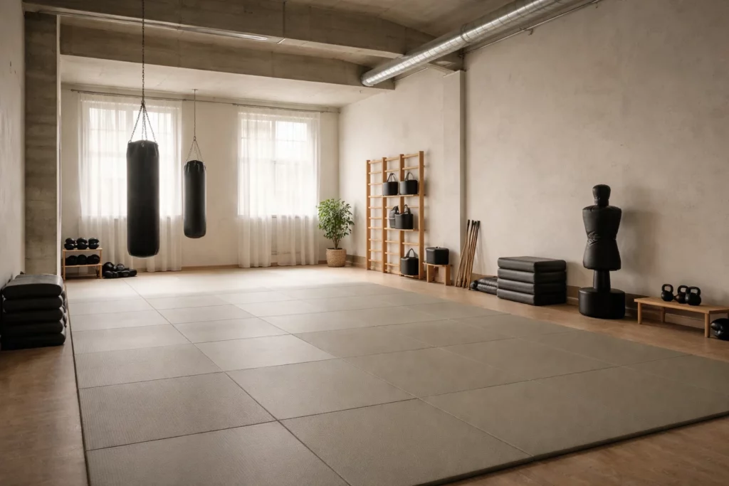 Neutralna przestrzeń treningowa na początek nowego roku