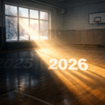 Światło zimowego poranka w hali